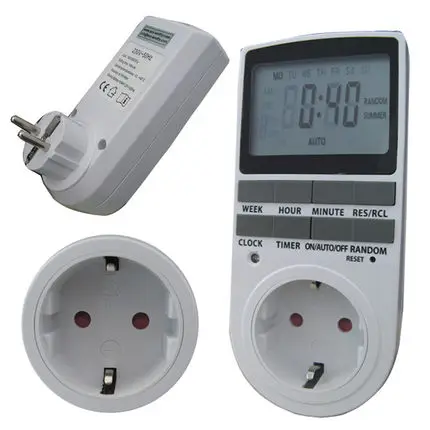 Germany France 24 Hours Daily Programmable Mechanical Timer