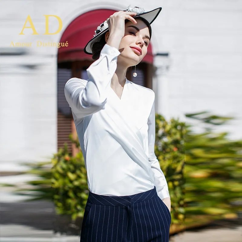 2024 fashion elegant blouse et chemises pour femmes blouses lady women blouses  in stock OEM  ODM small batch production