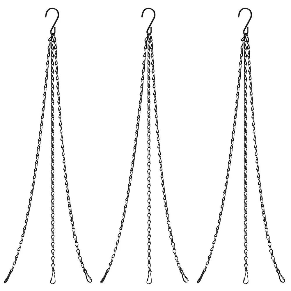 Садовая зеленая корзина подвесная цепочка для цветочного горшка домашних животных птичья клетка цветов подвеска освещения