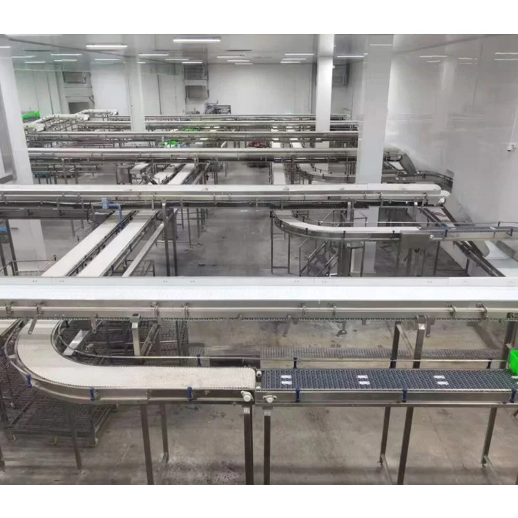 Stainless Steel Meat Cutting Conveyor for Cattle and Sheep Slaughter House Equipment