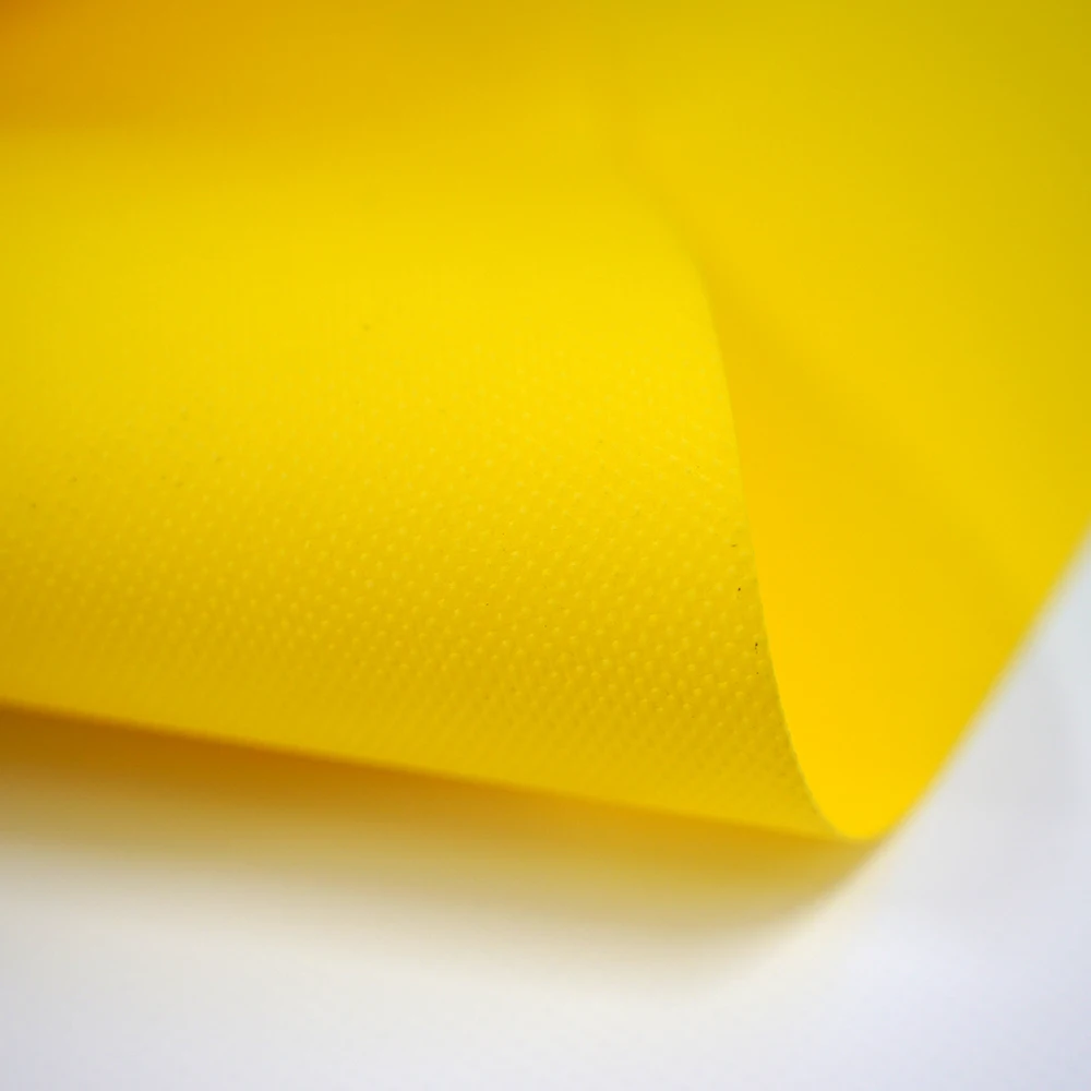 
18oz China Heavy Duty PVC Poly Coated Fabric Flatbed and Steel Tarps 