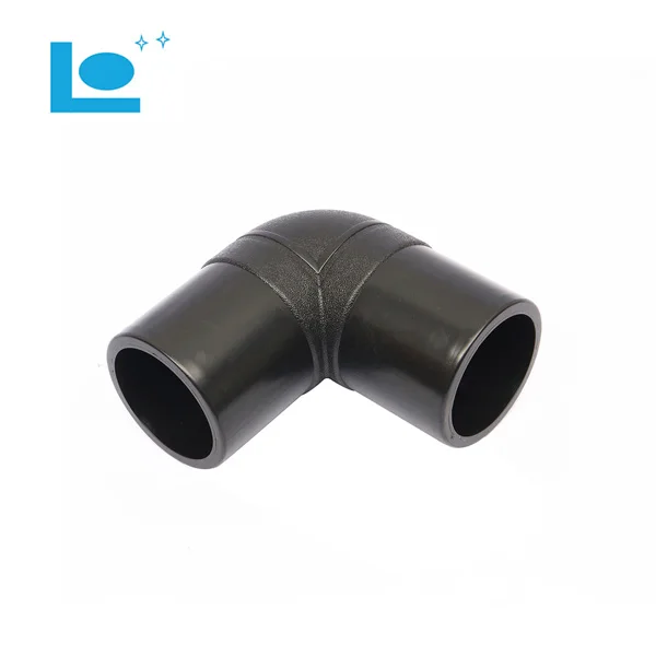 HDPE трубы стыковой фьюжн изгиб 90 градусов локоть pe100