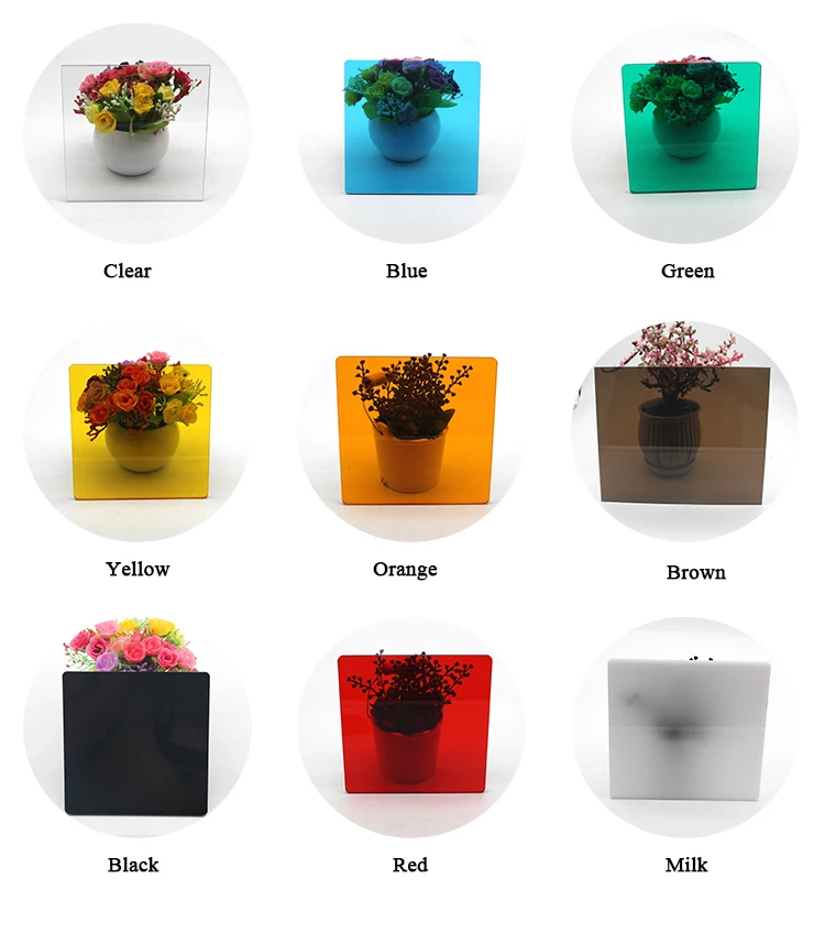 Anti Scratch red 4x8ft solid plastic polycarbonate decorative sheet for Guardrail partition