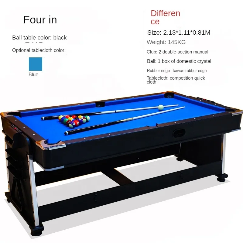 American style multifunctional four in one adult billiards table  ice hockey  tennis table  conference table