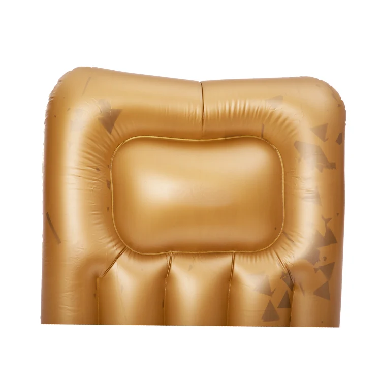 Новое поступление 2019, надувной бассейн для вечеринки, надувной плавающий матрас золотого цвета