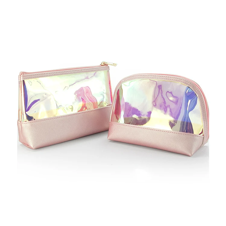 TPU Cosmetic Bag Custom Logo Water Resistant Large Travel Makeup Bag Women Travel Carrying Water-proof Toiletry Bag