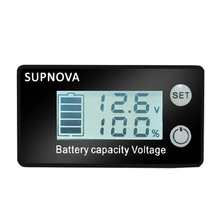 Цифровой вольтметр SUPNOVA ЖК-дисплей два провода измеритель напряжения и электроэнергии