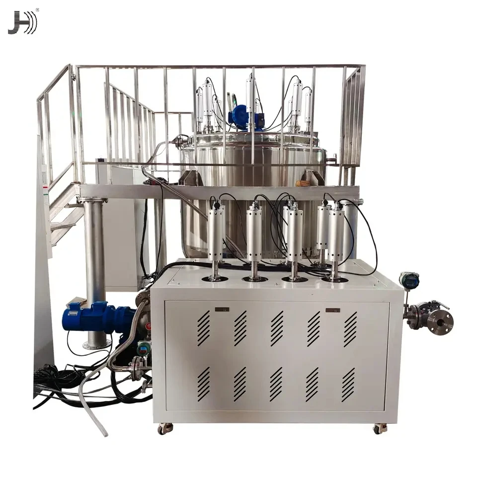 Industrial ultrasonic extraction homogenizer machine extract for nano biodiesel cosmetic mixing