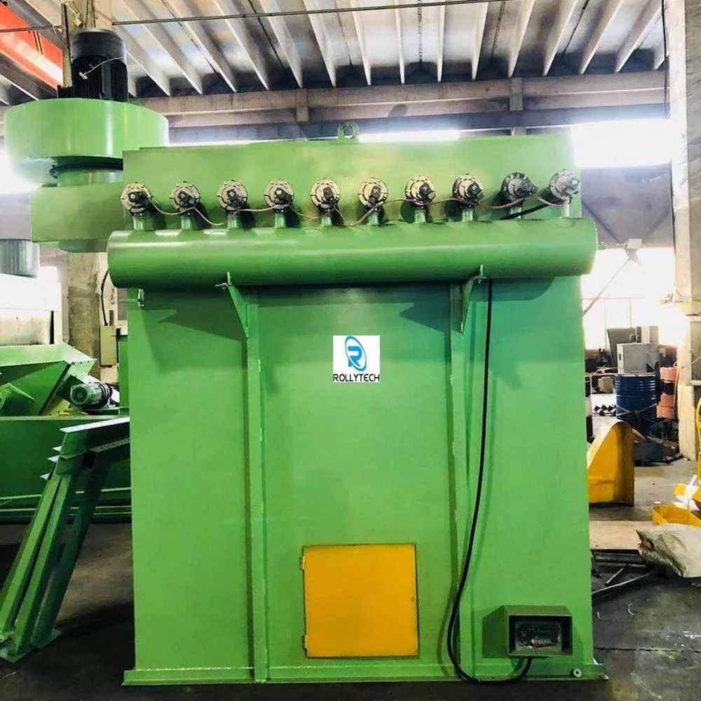 Automatic brick paving shot blast polishing machine