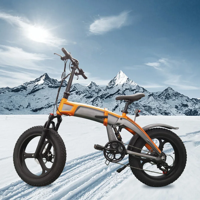 Новая модель, дешевый складной электровелосипед с толстыми шинами, 1000 Вт, электрический велосипед