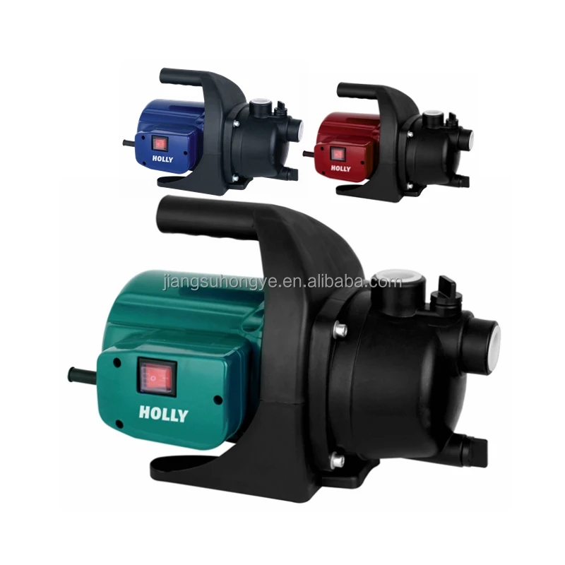 1200W 1.6HP Portable Garden Booster Pump 3800LPH 8M Suction Lawn Sprinkler Pump 1000 GPH 4.7 Bar Pressure Shallow Well Jet Pump