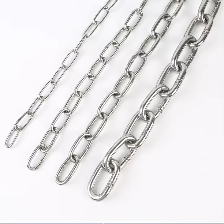 Stainless Steel Chain SS304/316 DIN5685 Short/Long Link Chain