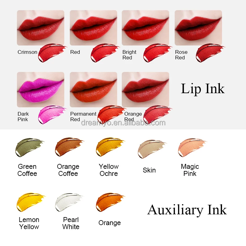 Fienexi Factory Price Color Ink Temporary Lasting Long Time Airbrush Tattoo Pigment