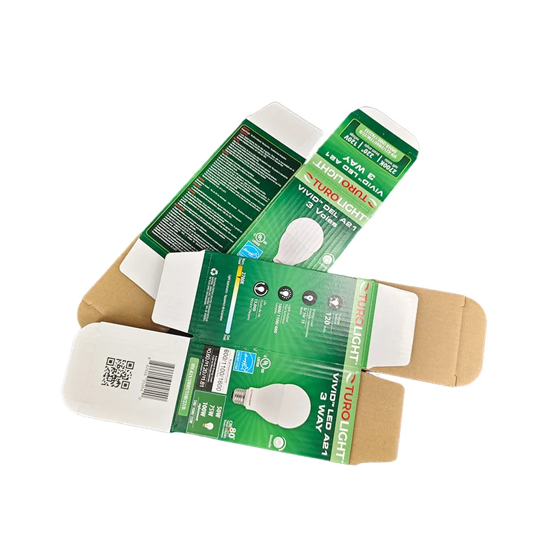 Shanli custom Printing Paper Led Light Led Bulb Packaging Box