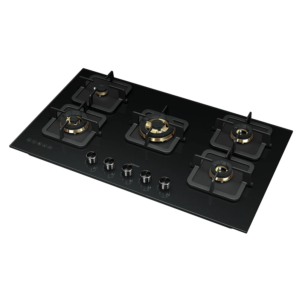 China Robam Cooktop B2 Built in 5 burner gas hob with Easy cleaning surface with high-performance