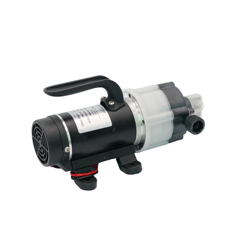12V 24V 120W high pressure Low noise silent 8l/min diaphragm pump working pressure 120psi max pressure 188psi