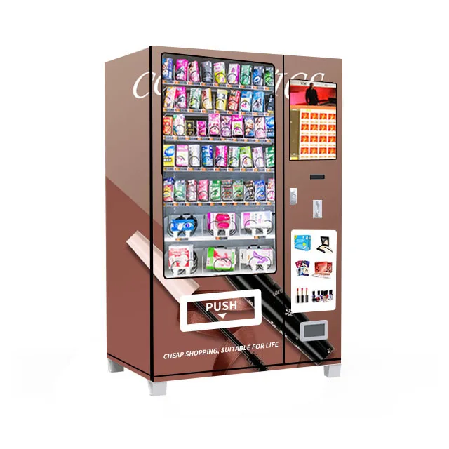 Frozen Hard Ice Cream Vending Machine with Elevator Dispenser