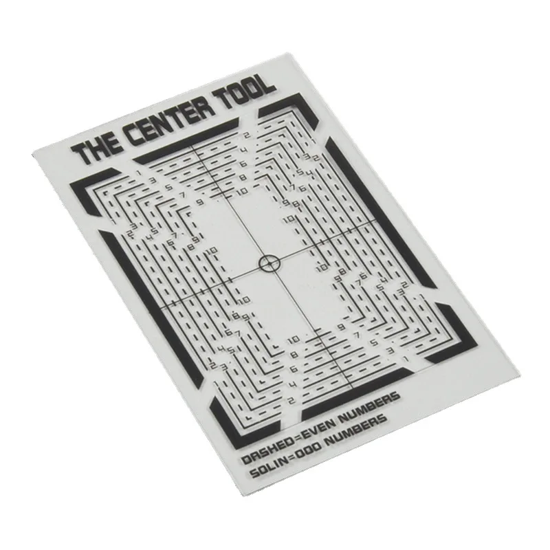 Legends Card Grading Centering Tool Kit Gloves Cleaning Cloth Precision Card Center Tool for PSA and BGS Graded Card Submissions