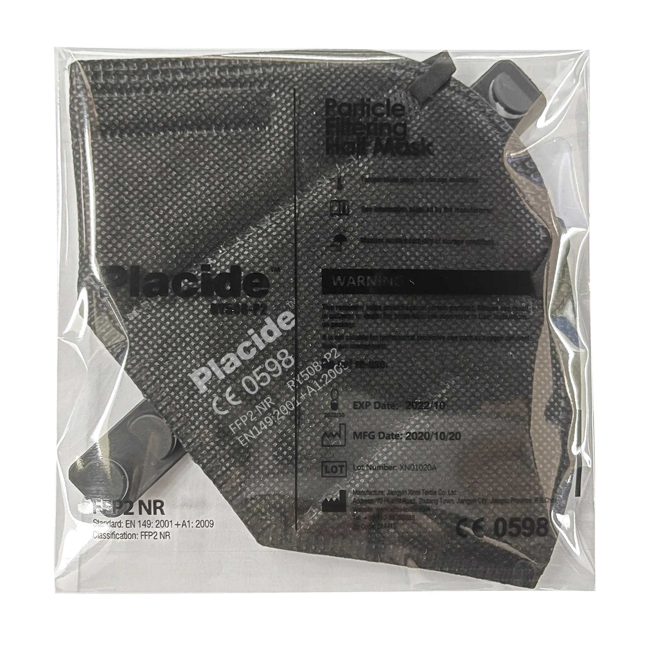 
Certified CE Factory ffp2 Schutzmask Herstell Maske 0598 Black Grey Pink masque ffp2 en149 respirator Half mask ffp 2 