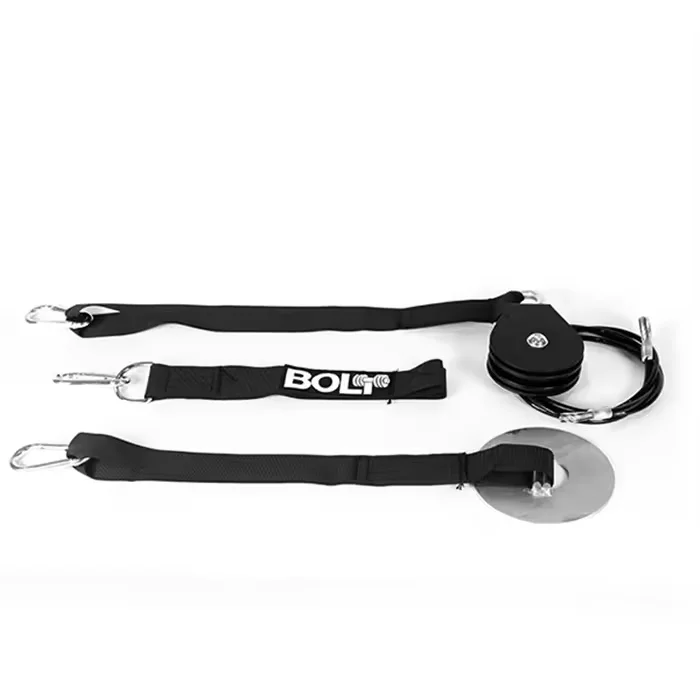 Cable Pulley System Home Gym, Lat Pull Down Attachment Weight Pulley Gym Cable Machine for Chest Arm Back Muscle