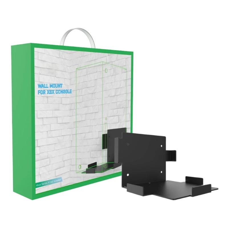 
For -Xbox Series X Console Wall Bracket Xsx Game Console Storage Bracket Wall Bracket black 