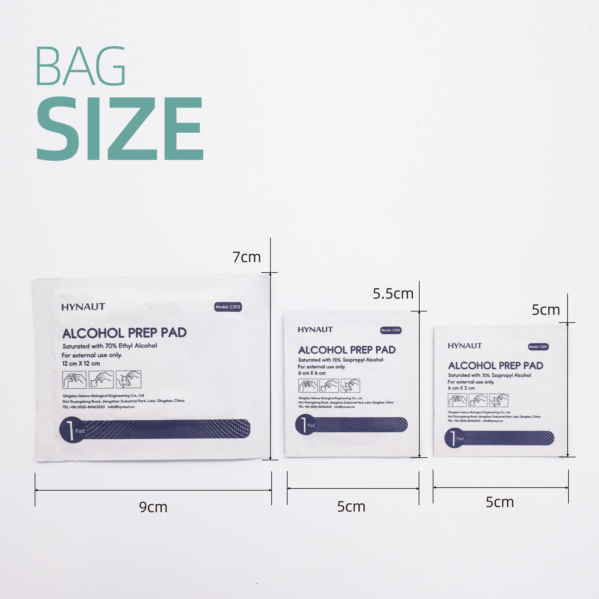 Спиртовые тампоны CE NDC EPA OEM