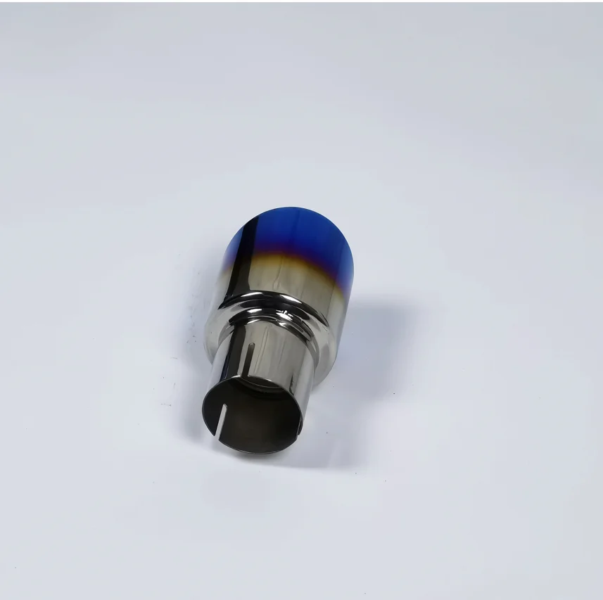 Автомобильная модификация 3 5 дюймов с синим покрытием выхлопной трубы для bmw e36 325i suzuki gsxr