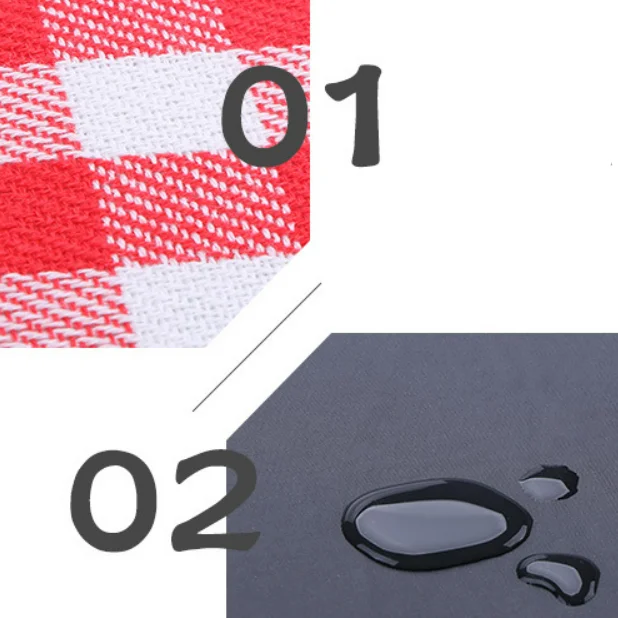 
2021 New Design Outdoor Camping Picnic Blanket Mat Rug Blanket Travel Camping Picnic Rug with Customize Logo 