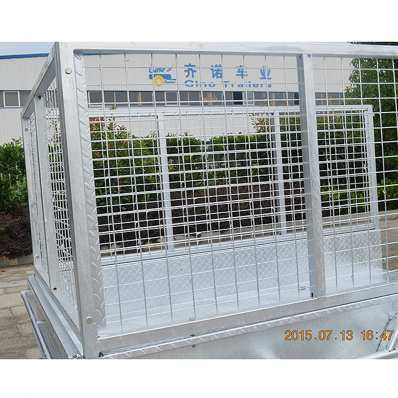 GINO Chinese Imported Horse Floats Trailer Single Axle Fully Welded Trailer