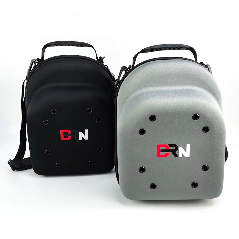 Protective Travel Hat Box Bag Backpack EVA Carrier Hat Bag Organizer Custom Hard Hat Storage Case