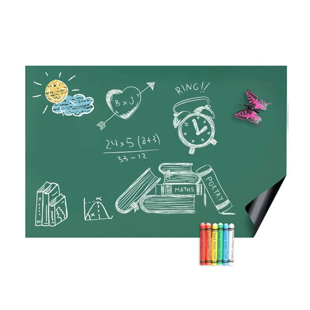 Custom Shape Self-Adhesive Magnetic Chalkboard Blackboard Whiteboard Set Personal Organization Business To-Do Lists Giveaways