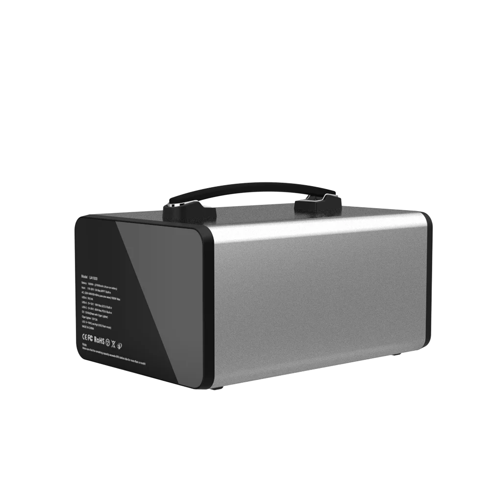 280800mAh High Capacity 1038W Portable Power Station, Solar Power Bank Charger for Emergency Indoor and Outdoor Power supply