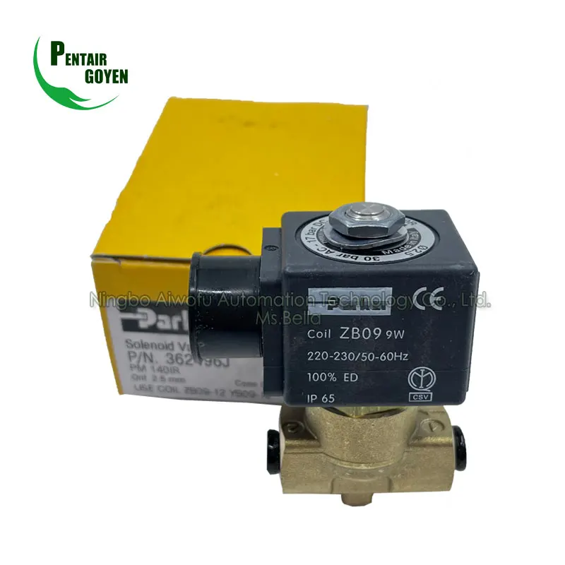 ZB09 P/N.362496J Solenoid valve 2way Hot Water and Steam valves