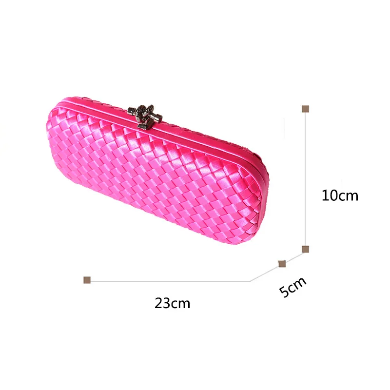 new microfiber woven dinner bag clutch ladies handbag dress evening women bag small