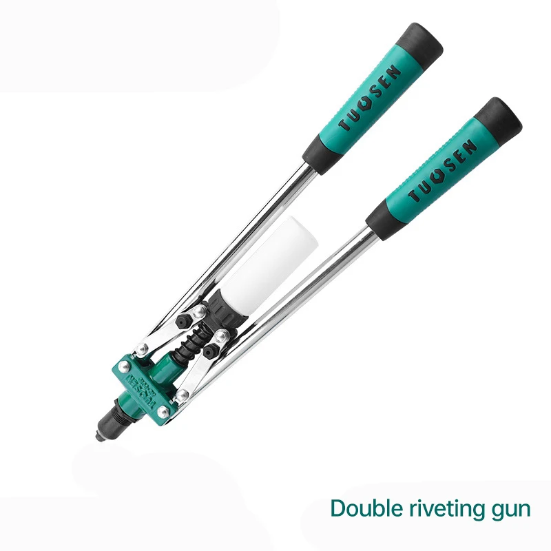 Hardware tools core blind rivet gun labor-saving heavy-duty manual rivet tool double anti-slip handle rivet gun