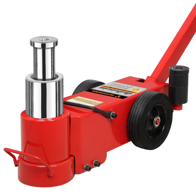 50T Truck Pneumatic Car Lift Jack Trolley Hydraulic Air Jacks