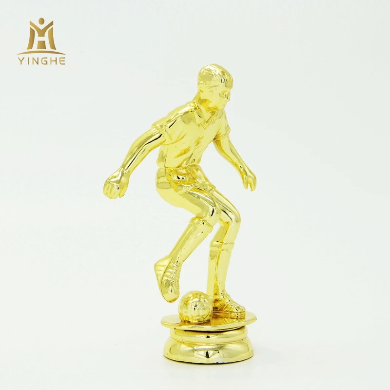 Wholesale custom plastic soccer trophies parts and components