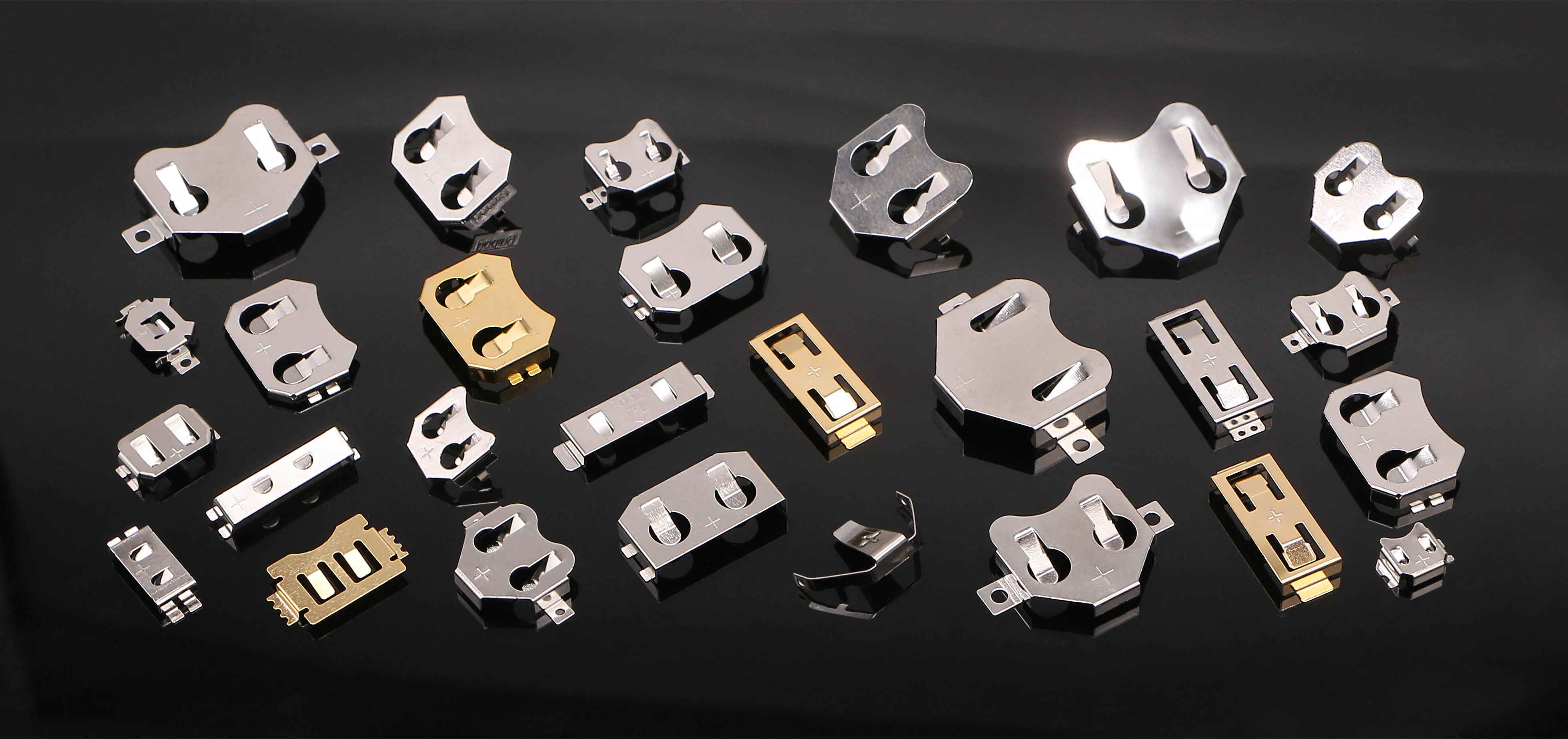 3V Coin Cell CR1620, CR1625, CR1632 Stainless Steel Nickel Plate Spring Metal Sprial Coil AA Switch Battery Contact Spring