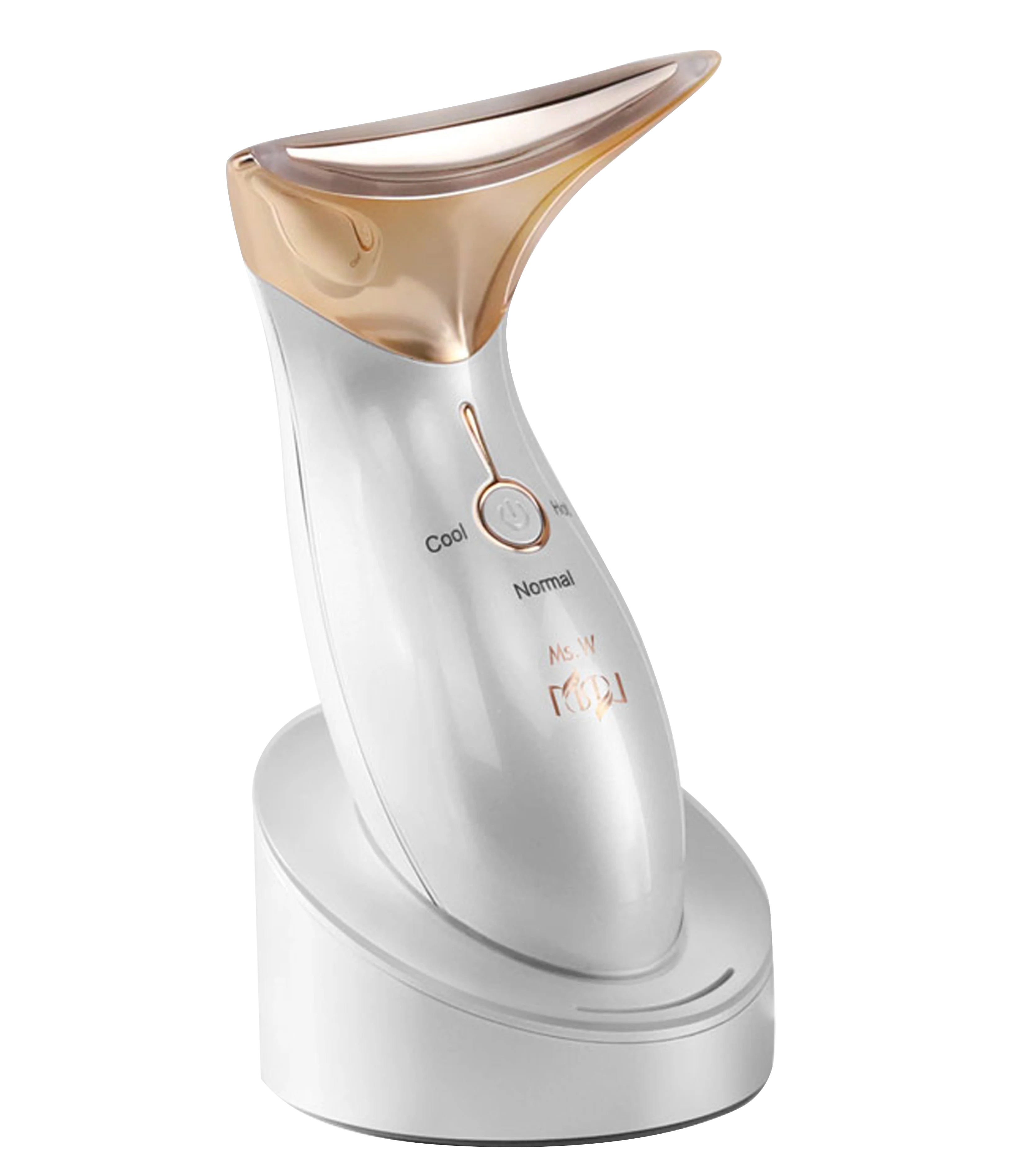Wholesale OEM Anti-aging Hot And Cold Electric Household Beauty Massager for Face and Neck Lifting and Tightening