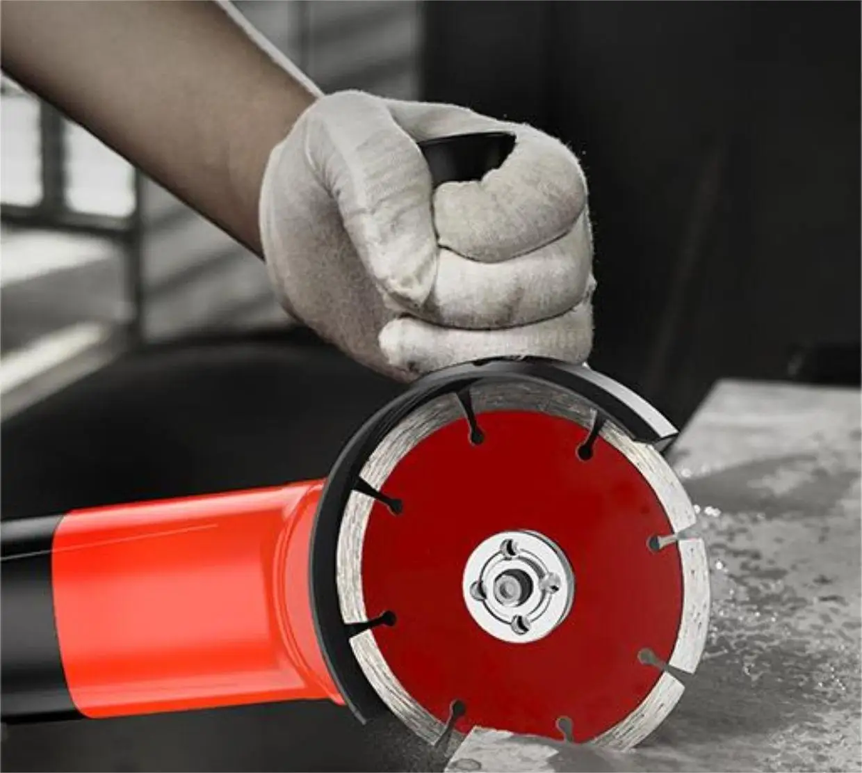 P24483F Cutting Machine Polisher Household Logging Saw Integrated Electric Chain Saw Angle Grinder For Grinding Polishing