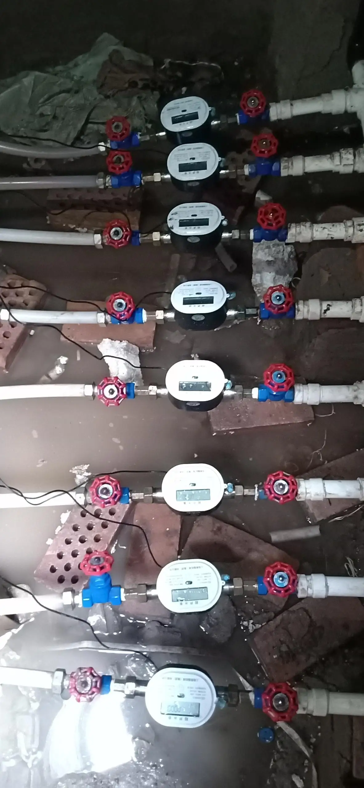 DN15 Lorawan EU868 беспроводной умный Ультразвуковой счетчик воды для жилых помещений