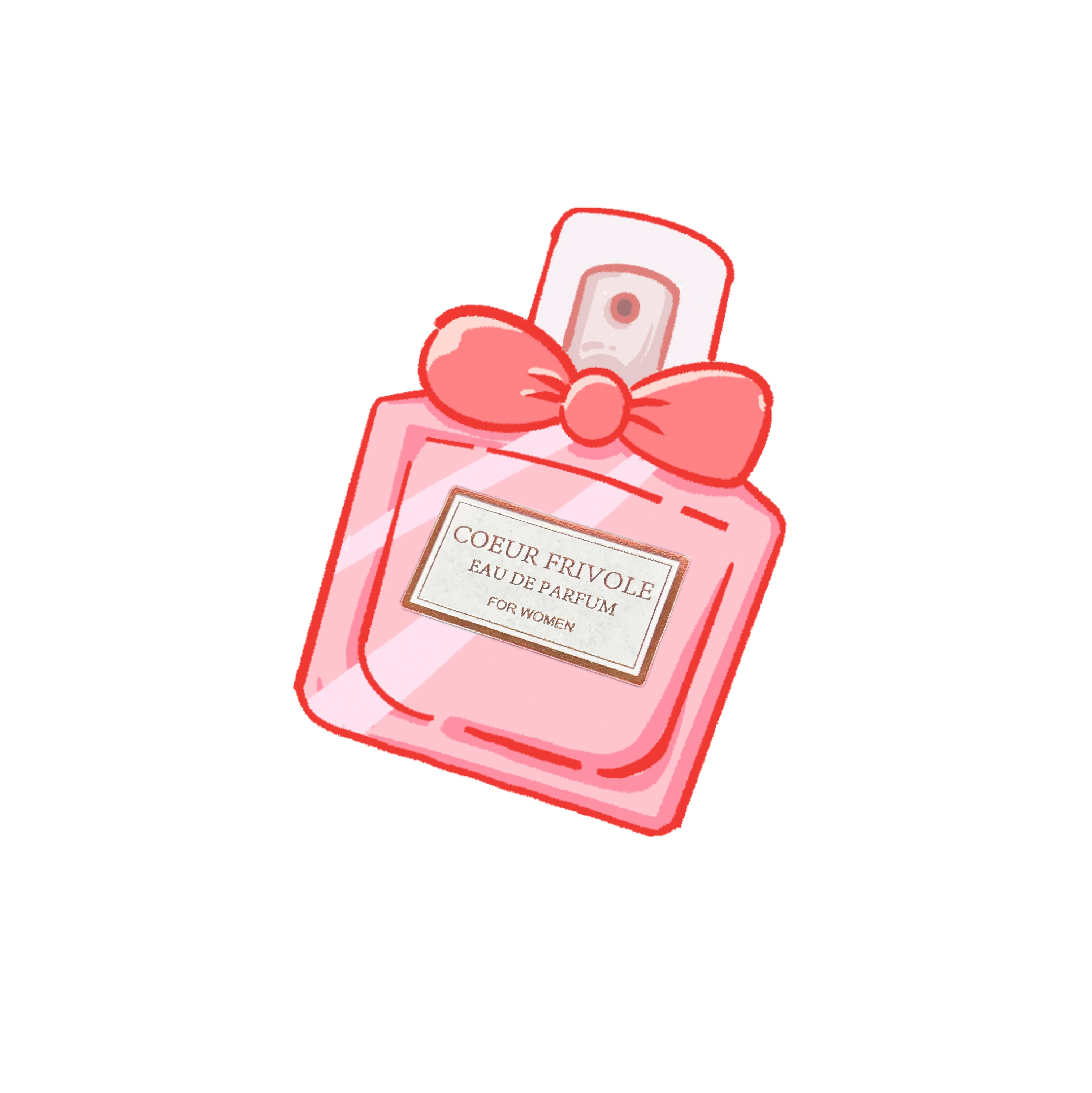 Adhesive Private Label Supplier Paper Type Hot Stamping Rose Gold Roll Label Perfume Label