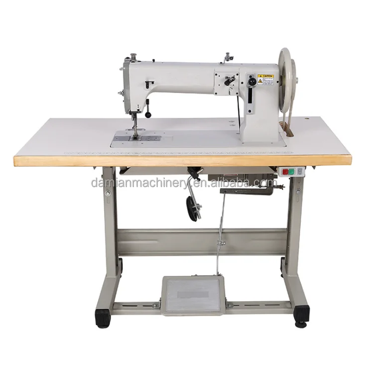 Сверхмощная швейная машина с одной иглой для блокировки стежков кожаных и тканевых сидений автомобиля 243