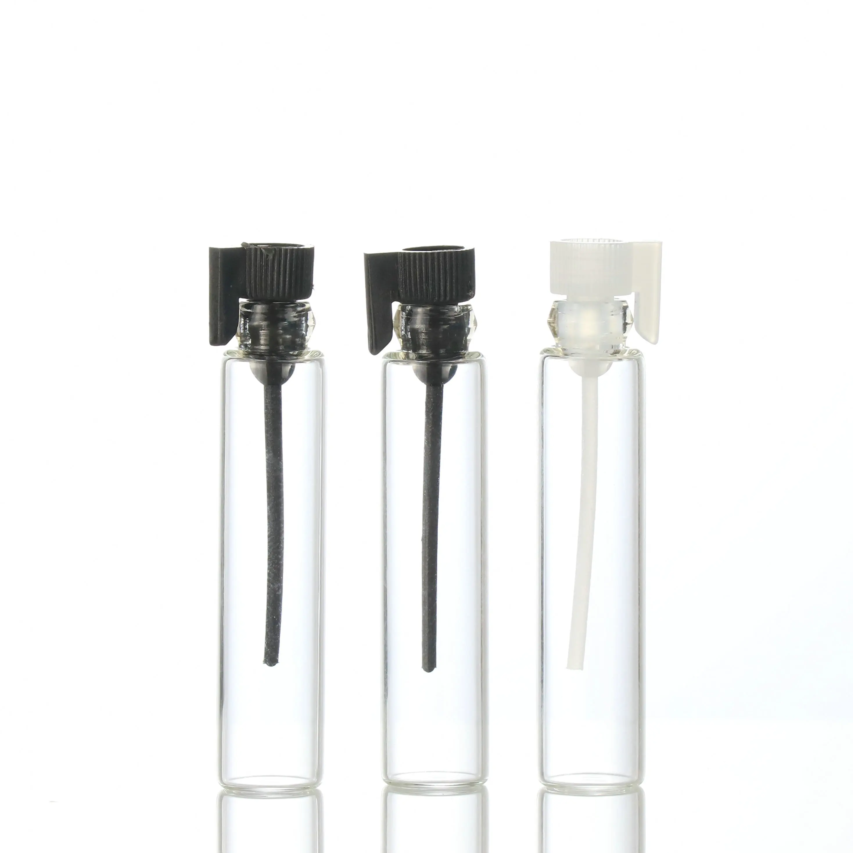 Hot Sale Cosmetic Packaging 1ml  2ml Transparent  Glass Perfume Sample Vial