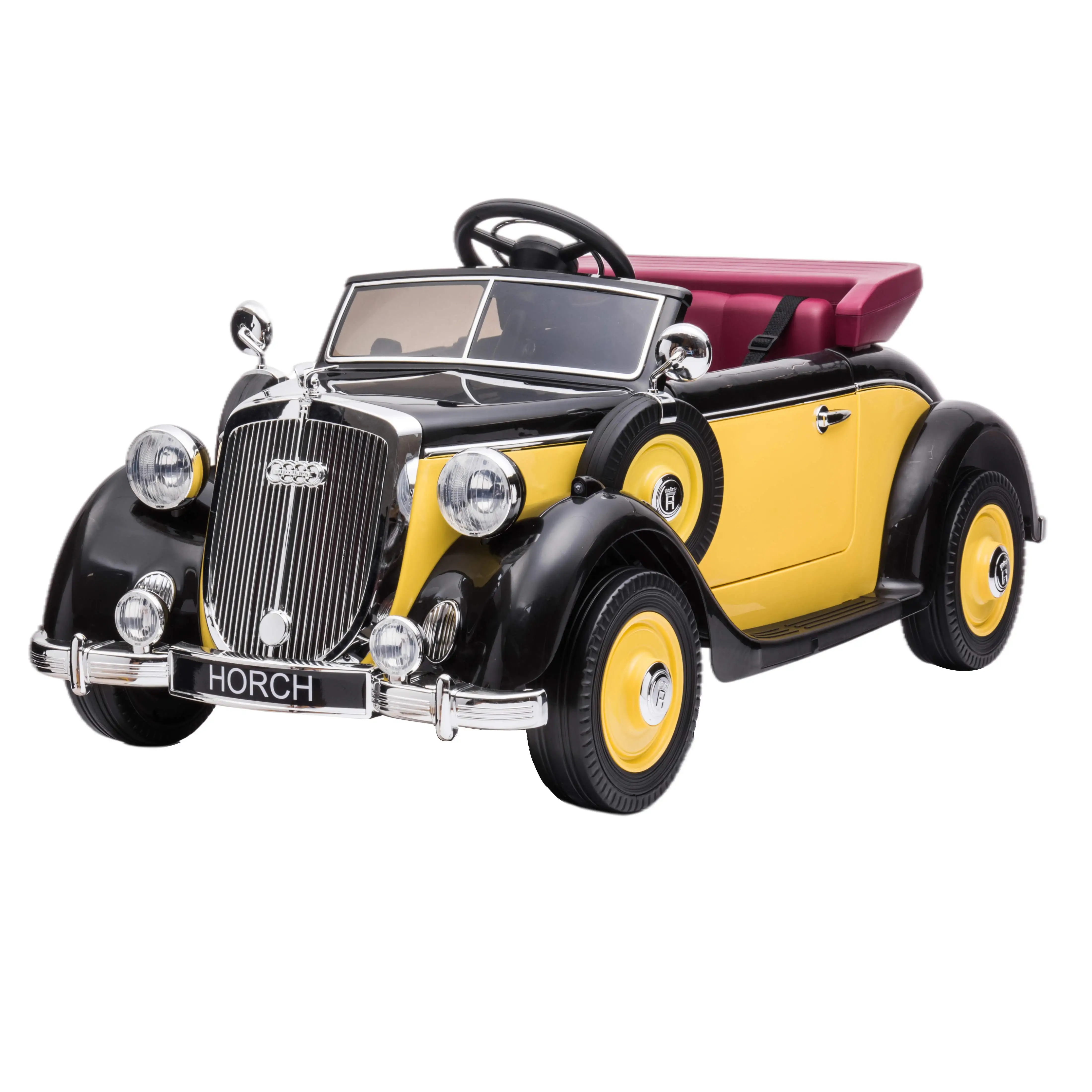 
Licensed Audi Horch Parent-child Big Electric Cars for Kids with 12V Battery 