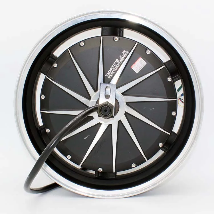 14 Inch 4000W 72V Super Power  Bldc Hub Motor Electric Motorcycle Brushless Dc Motors For Sale