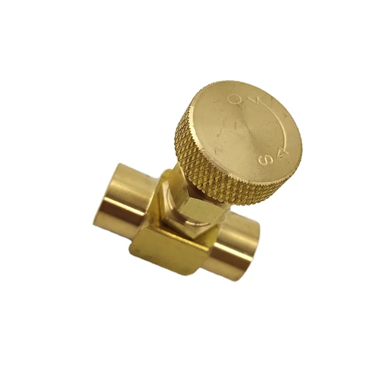 
High pressure female brass needle valves brass valve 1/4