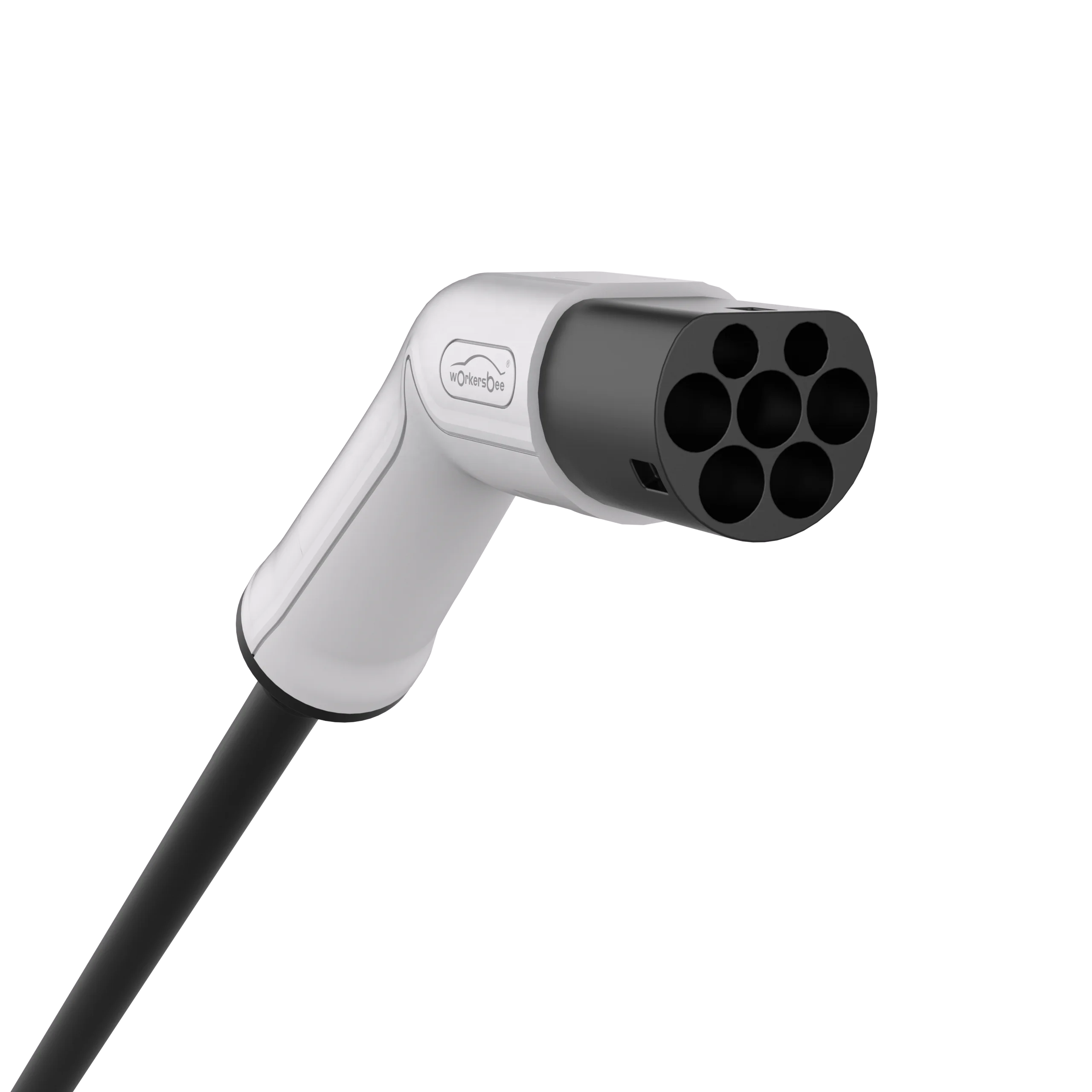 Workersbee IEC 62196 ev charging connector Type 2 to Type 1 32A  EV charging cable