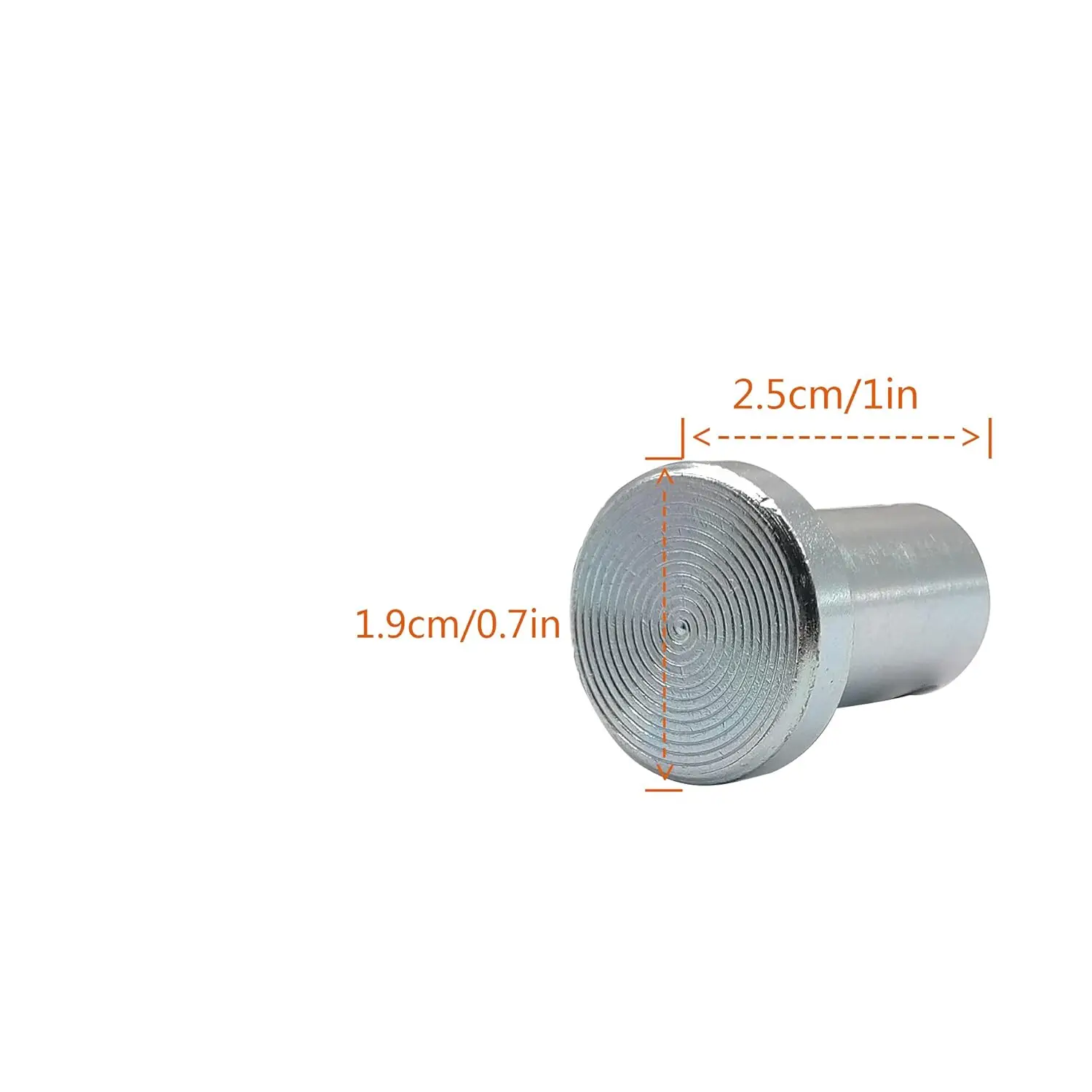Lift Pins and Cotter Pins Carbon Steel Galvanized Silver Flat Head Link Hinge Pin  for Furniture Installation Household DIY