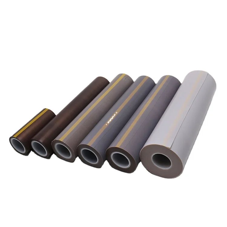 High Temperature Resistance Pure skived ptfe tapes with silicone adhesive Equal to 5491 PTFE Tape